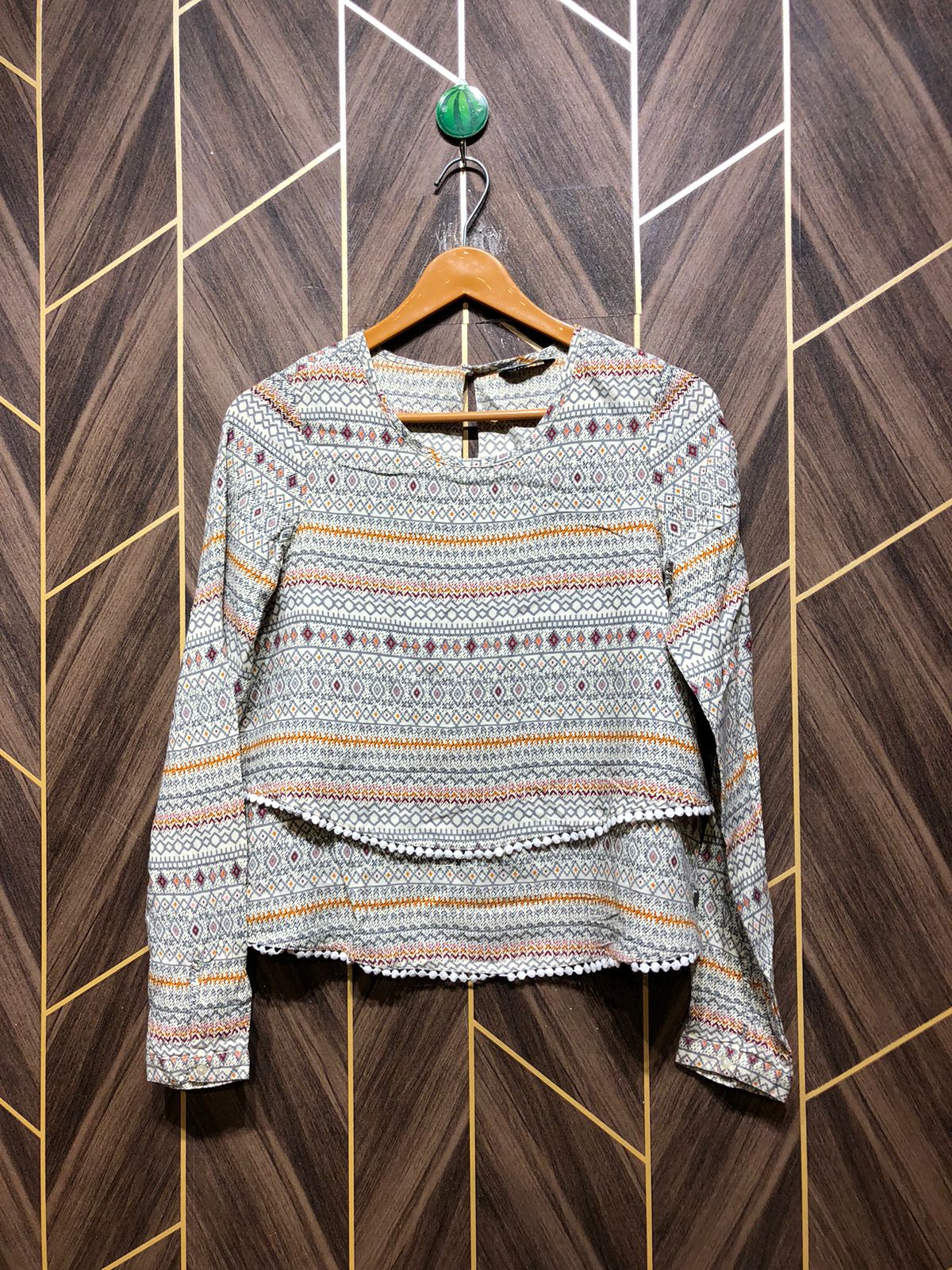 Trendy Linen CropTop Size X Small