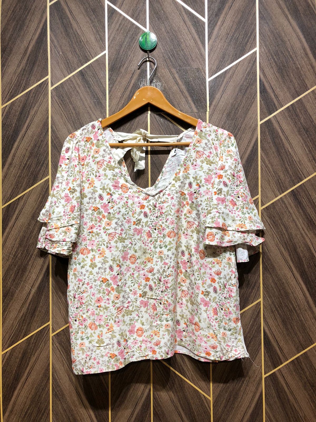 Trendy Linen CropTop Size X Large