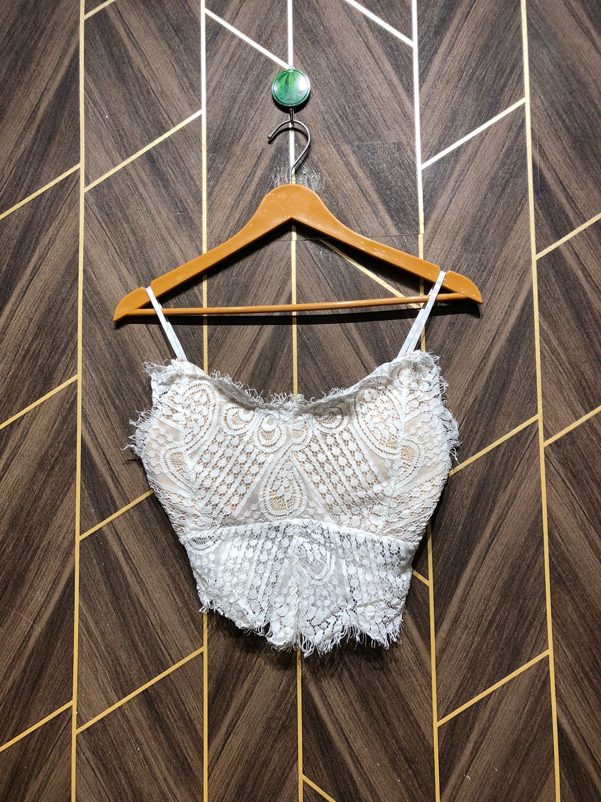 Trendy  Net  Jersey CropTop Size Small