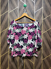 Trendy Linen CropTop Size Large