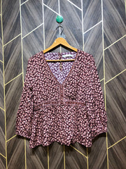 Trendy Linen CropTop Size Medium