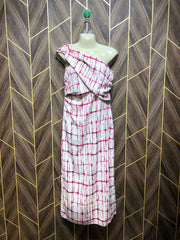 Western Long Maxi Chiffon Small | Size | Chest 18 | Length 51