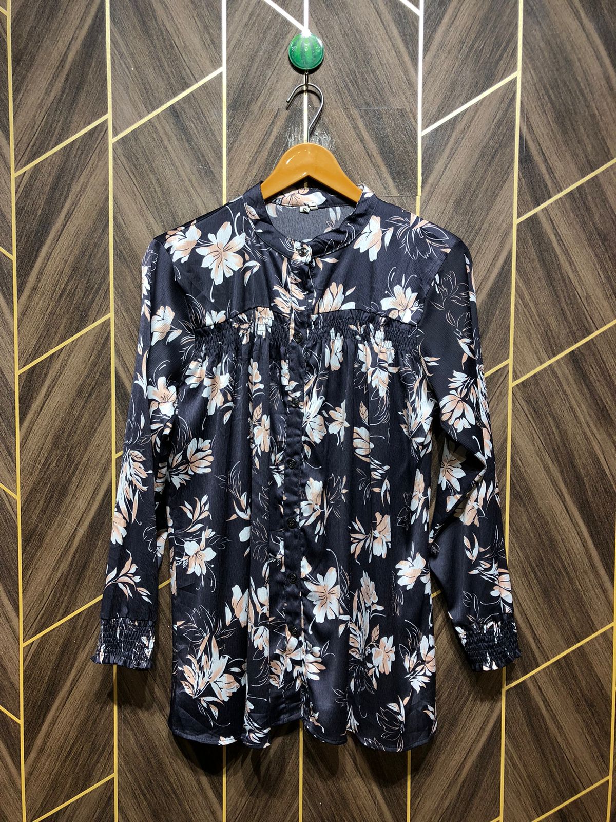 Western Top Chiffon – Medium to large  Size (Chest: 21 , Length: 29 )
