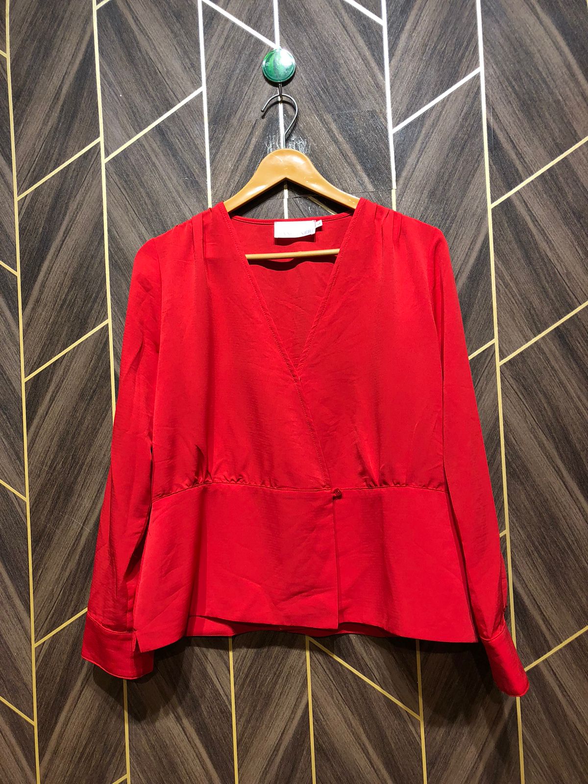 Trendy Chiffon CropTop Size Large