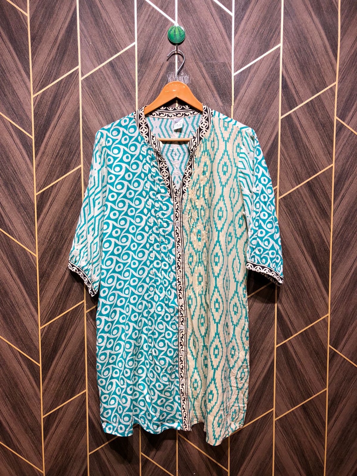Women Long Shirt Cotton X Large | Size | Chest 22 | Length 35