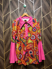 Western Top Silk jersey  – X-Large Size (Chest: 21, Length: 31)