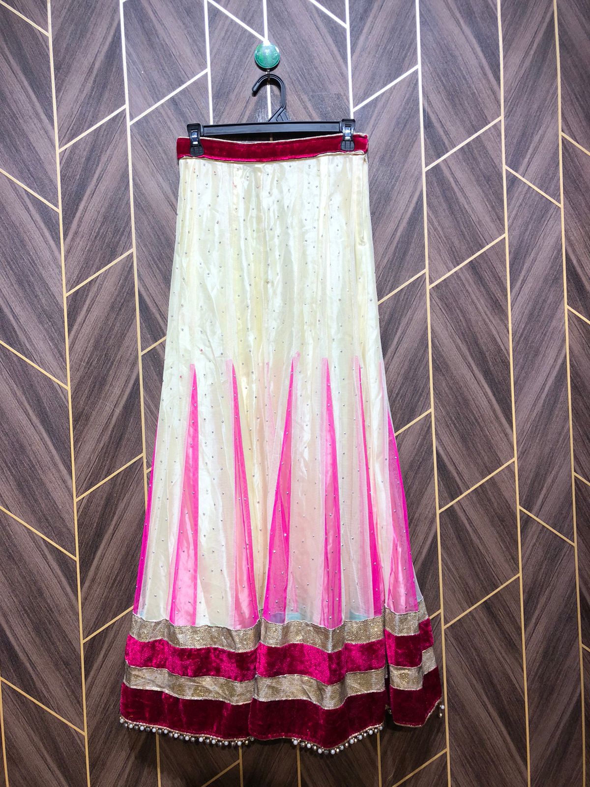 Western Silk net  Skirts X Small | Size Waist 26 | Length 41