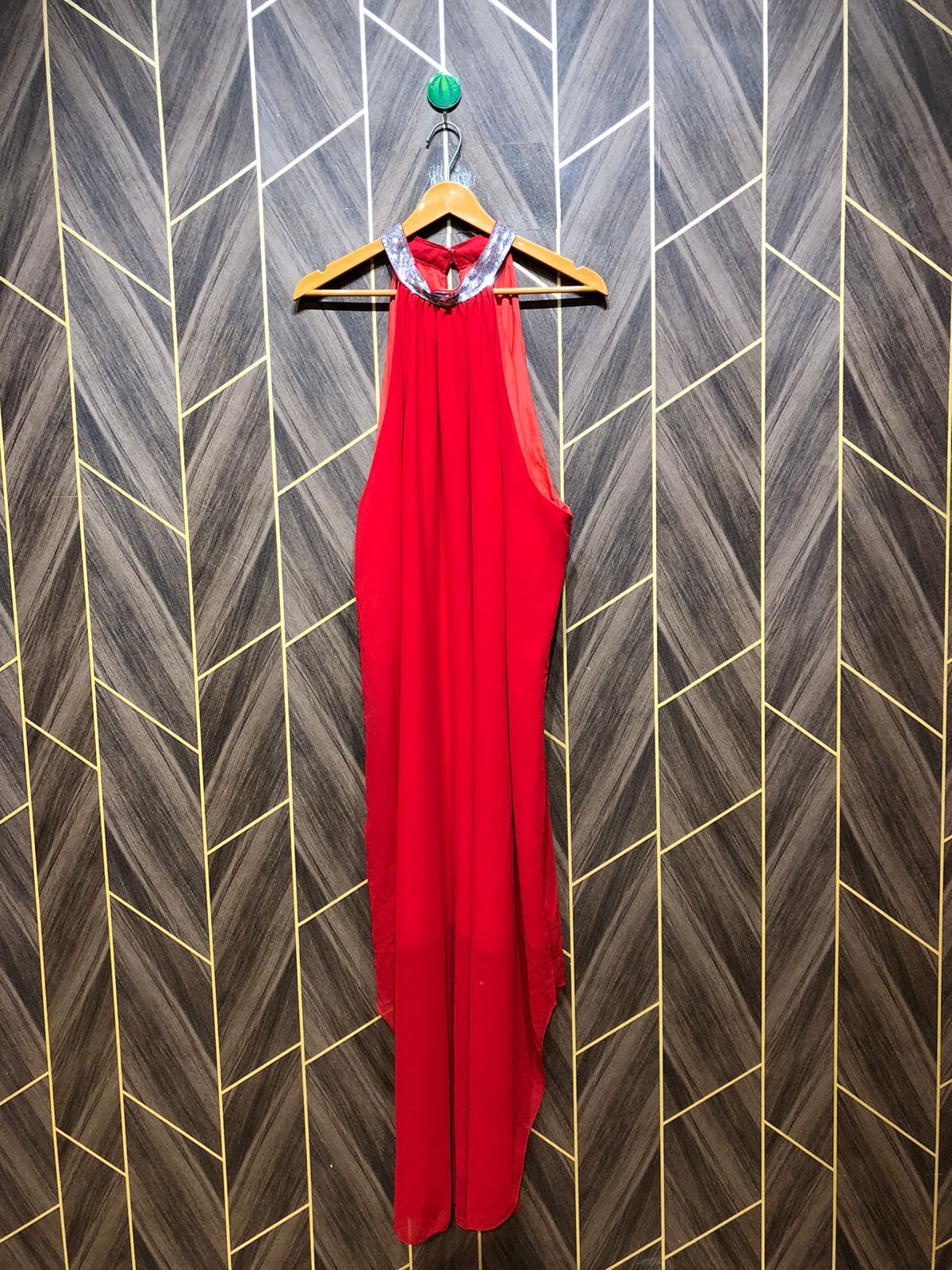Western Long Maxi Chiffon XX  Large | Size | Chest 28 | Length 55