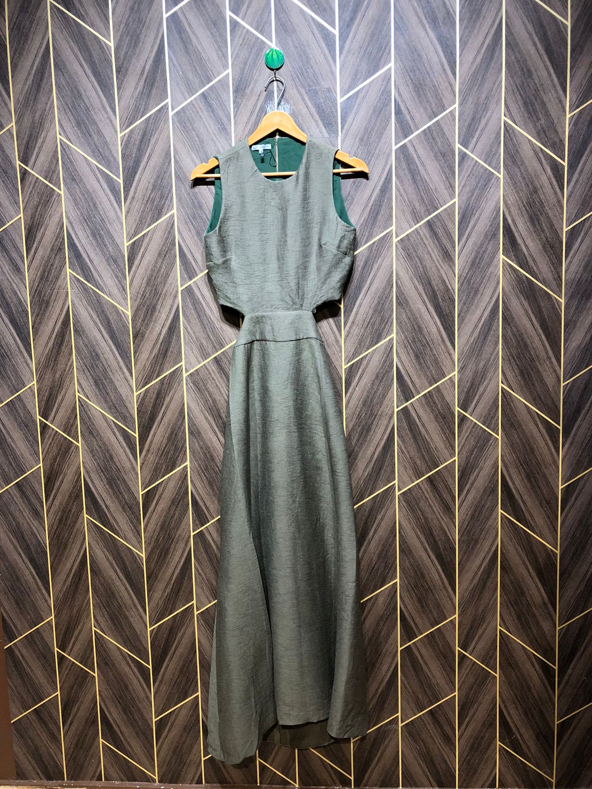 Western Long Maxi  dress  Silk Small | Size | Chest 18 | Length 61