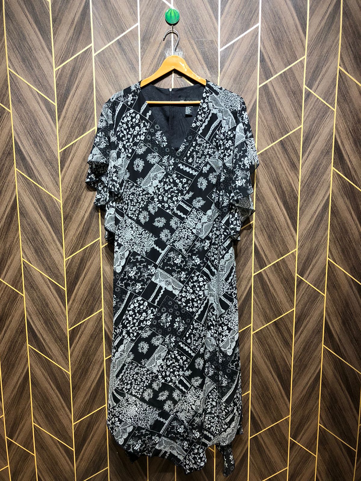 Western Long Maxi Chiffon X Large | Size | Chest 22  | Length 50