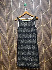 Mini Dress Jersey Net Medium Size Chest 19 Length 36