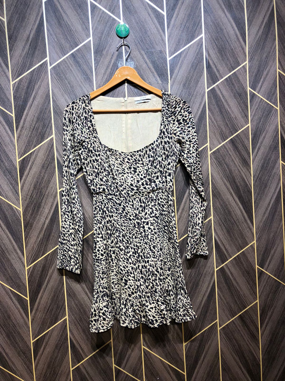 Mini Dress Linen X Small Size Chest 16 Length 31