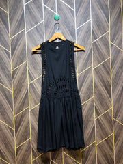 Mini Dress Linen X Small Size Chest 17 Length 35