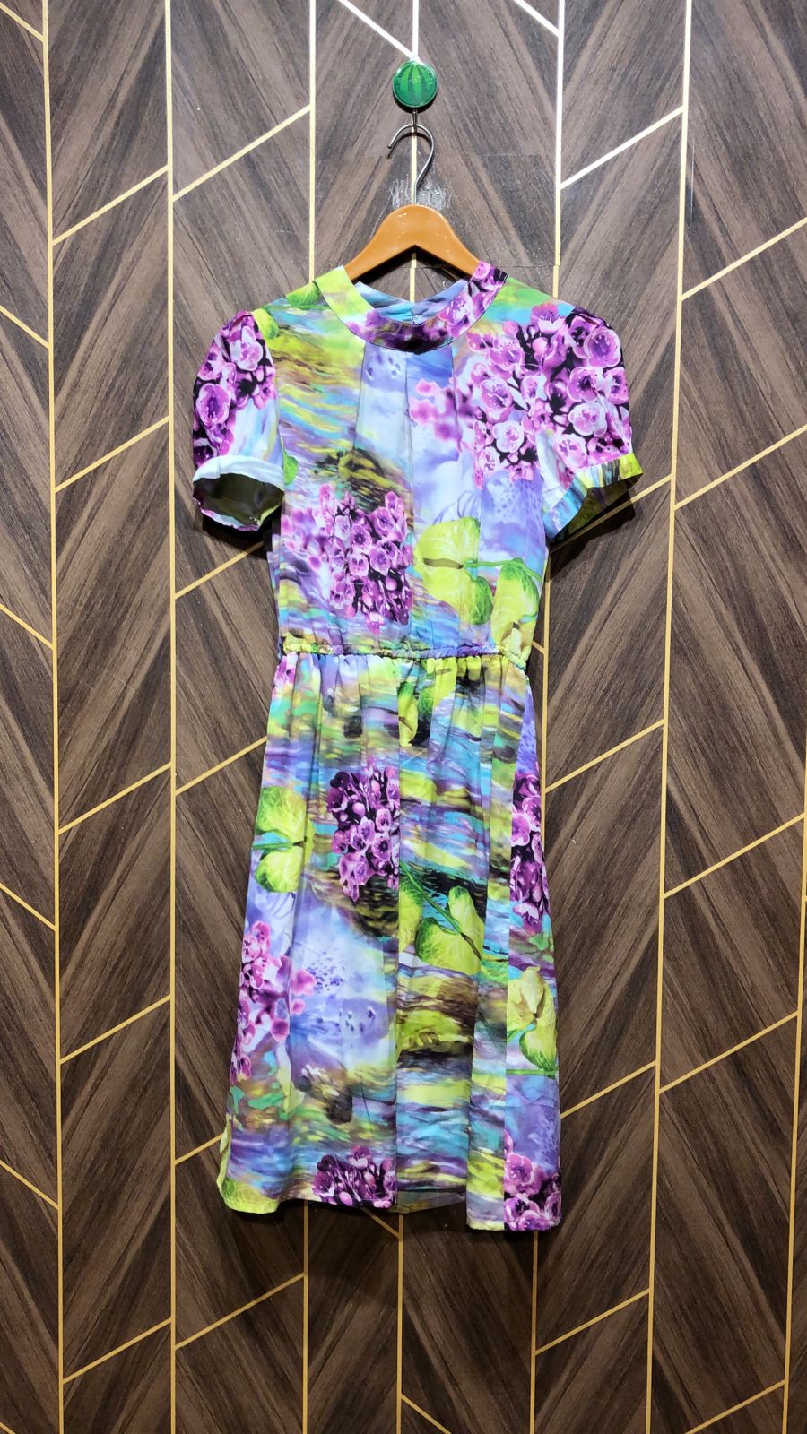 Mini Dress Linen X Small Size Chest 16 Length 39