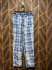 Women Linen Plazo Medium Size Waist 30 Length 39