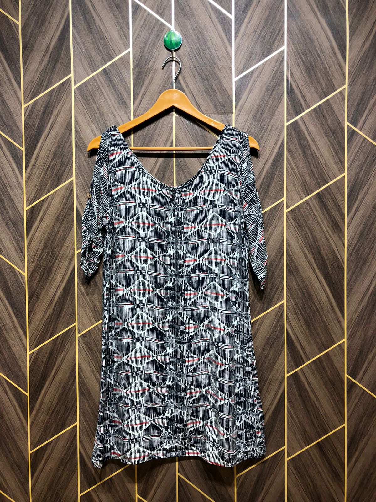 Women Long Shirt Linen Medium | Chest 19 | Length 33