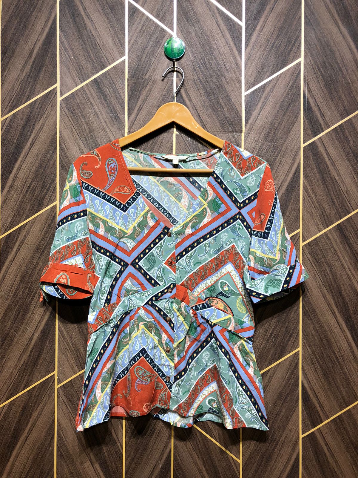 Western Top Chiffon – Medium Size (Chest: 19, Length: 23  )