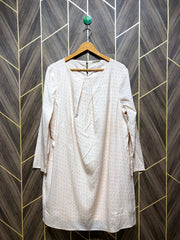 Women Long Shirt Silk X Large | Chest 22 | Length 36