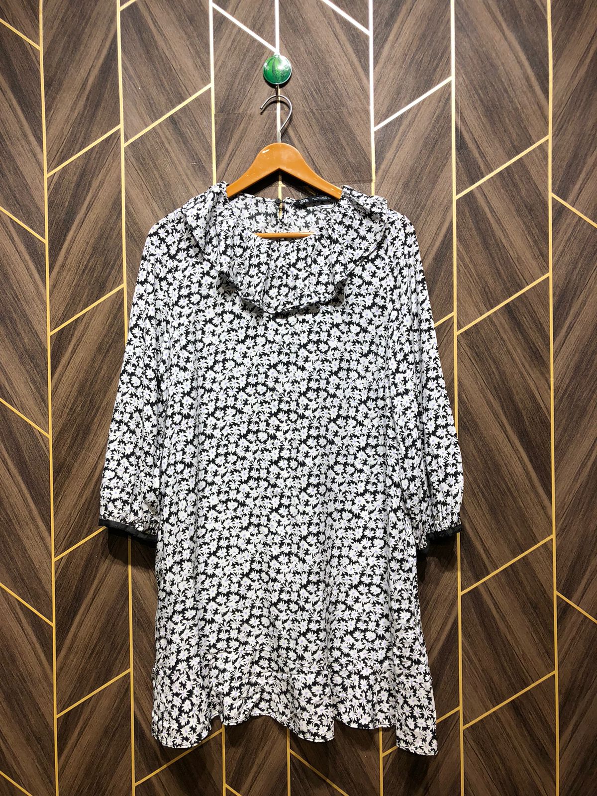 Women Long Shirt Linen Large | Chest 20 | Length 34