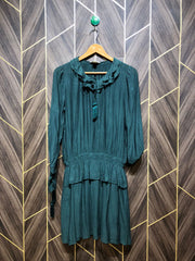 Women Long Shirt Linen X Large | Chest 21 | Length 36