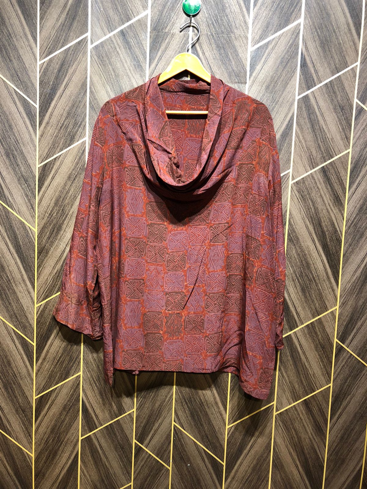 Western Top Silk – X-Large Size (Chest: 24  , Length: 29 )
