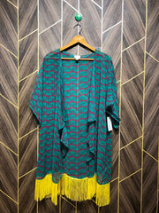 Western Top Chiffon (See Through) shrug  – X-Large Size (Chest: 24 , Length: 32)