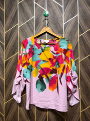Western Top Chiffon – Small Size (Chest: 18, Length: 24)