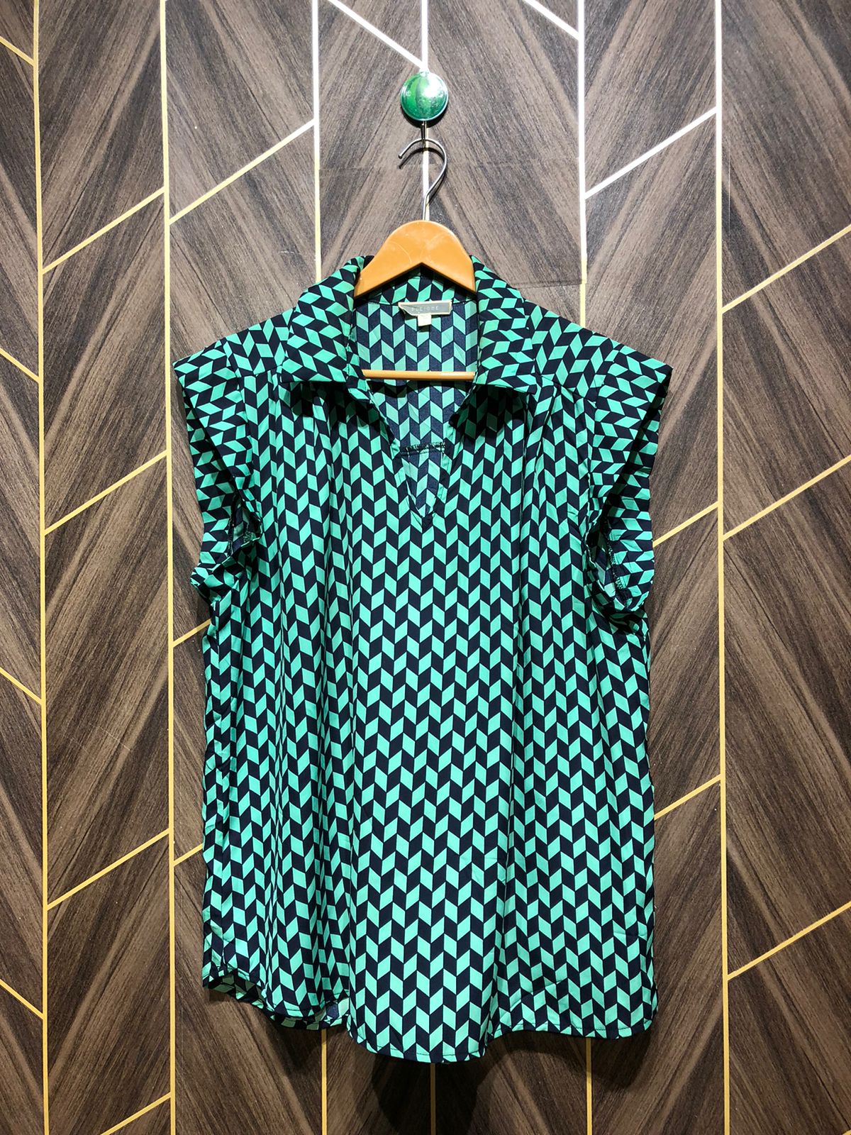 Western Top Chiffon – X-Large Size (Chest: 24 , Length: 28 )