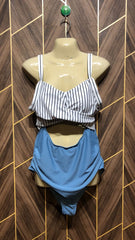 Trendy Jersey CropTop Size Large