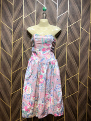 Mini Dress Cotton Small Size Chest 18 Length 36