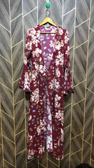 long maxie linen shrug  medium chest 19 length 57