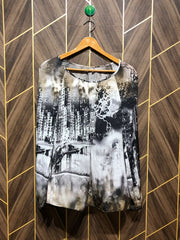 western top silk size chest 20 length 27