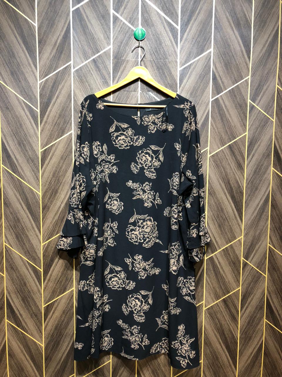 Women Long Shirt Chiffon XX Large | Chest 30 | Length 41