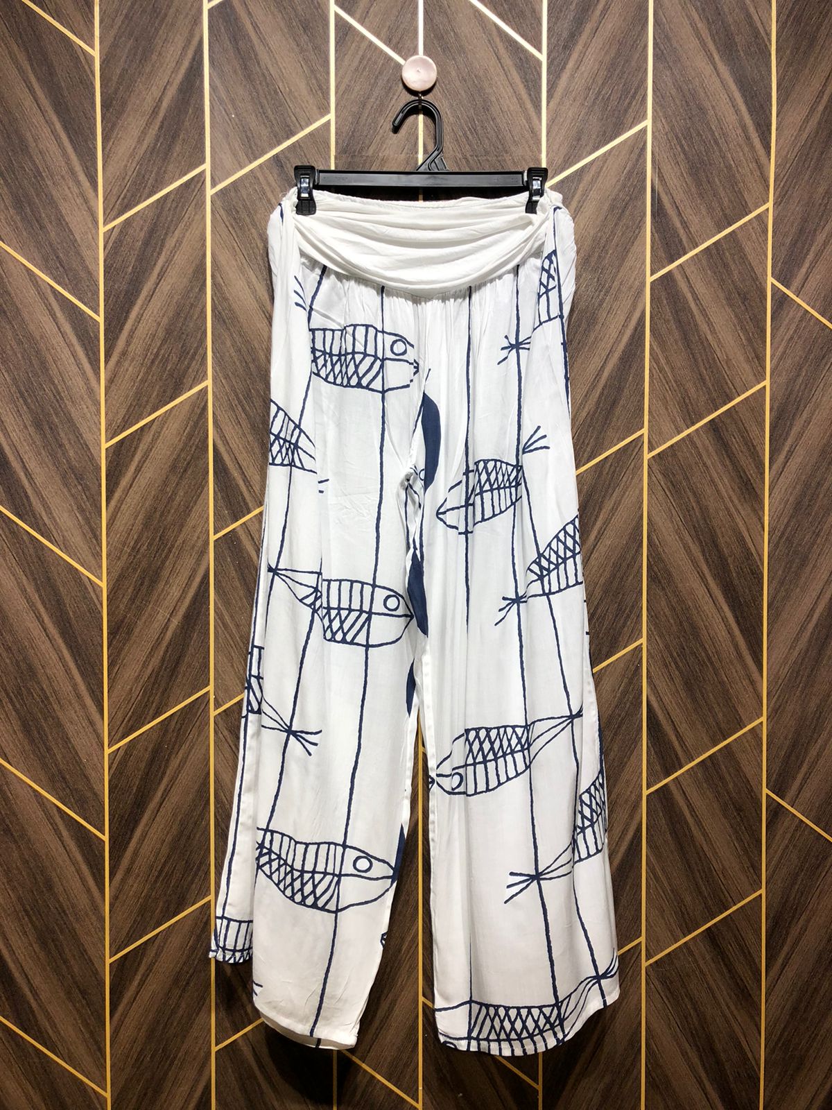 Western Linen Plazo Small to Medium | Size Waist 28 to 30 | Length 40