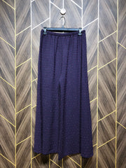 Western Chiffon Plazo Small to Medium | Size Waist 28 to 30 | Length 38