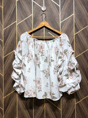 Western Top Chiffon – X-Large Size (Chest: 23 , Length: 23  )