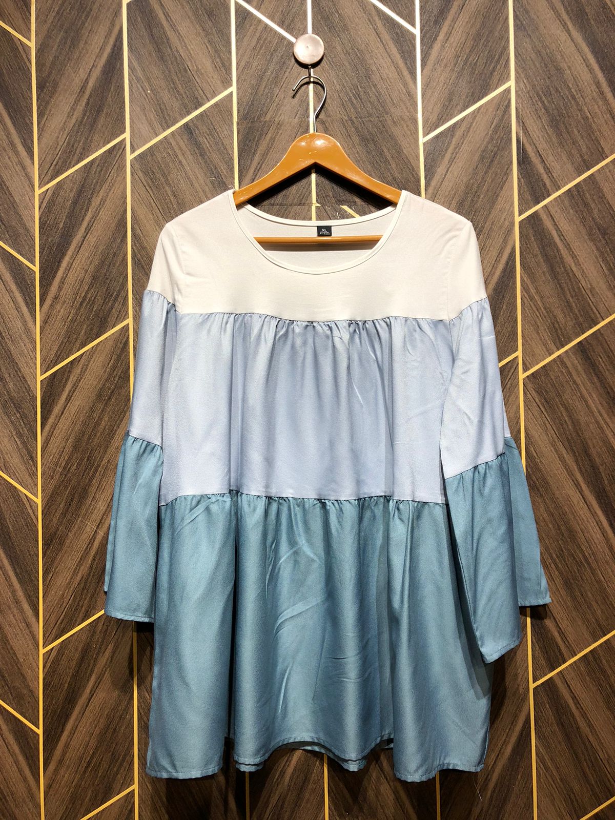 Western Top Chiffon – X-Large Size (Chest: 23 , Length: 29 )