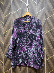 Western Top Chiffon (See Through) – X-Large Size (Chest: 22, Length: 31)
