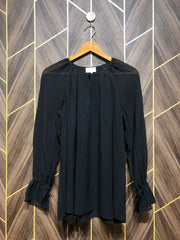 Western Top Chiffon (See Through) – Medium Size (Chest: 19, Length: 28 )
