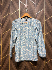 Western Top Chiffon – Medium Size (Chest: 19, Length: 26 )