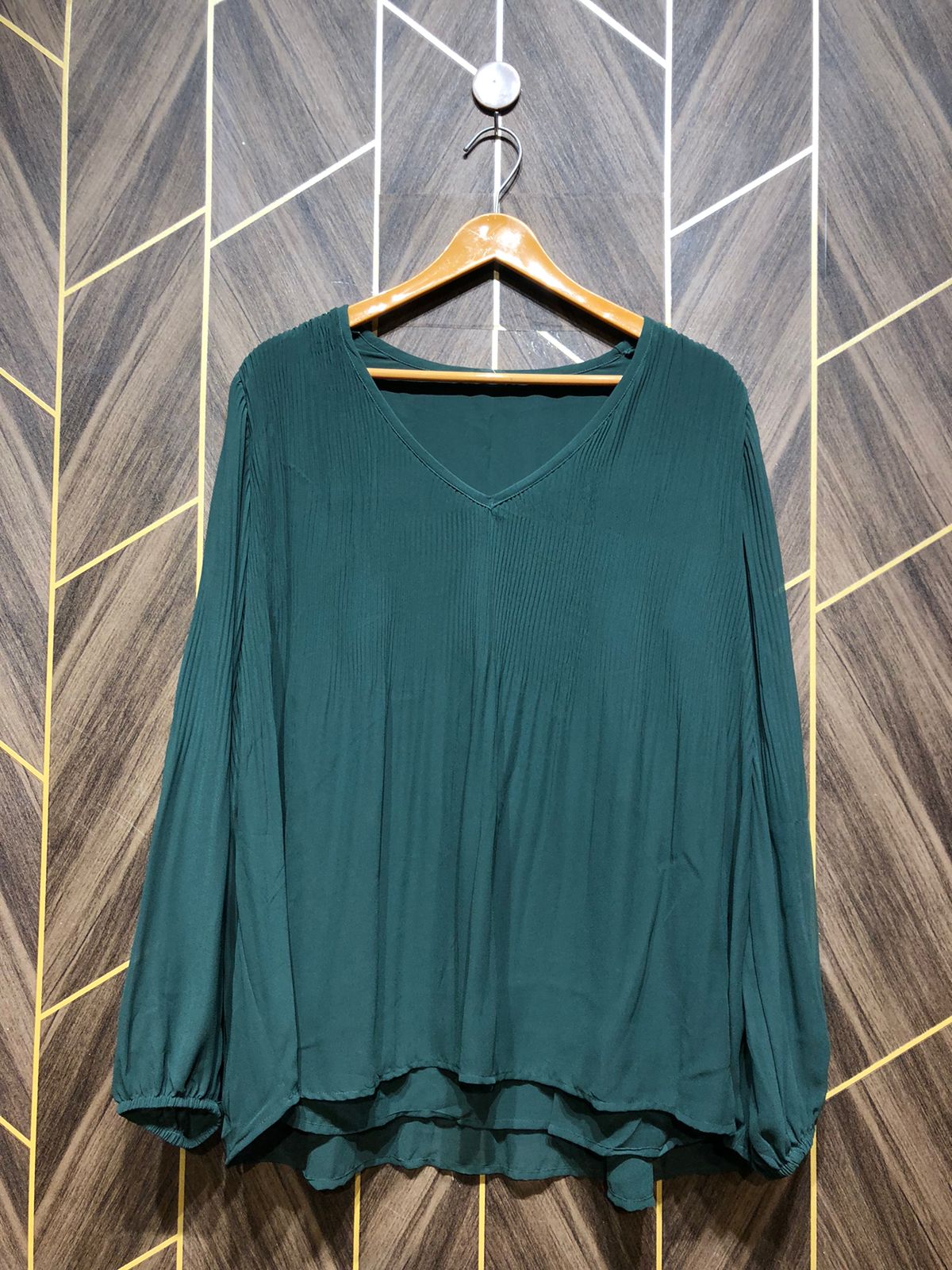 Western Top Chiffon – Large Size (Chest: 20, Length: 29)