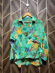 Western Top Chiffon  baggy (See Through) – Large Size (Chest: 20, Length: 27)