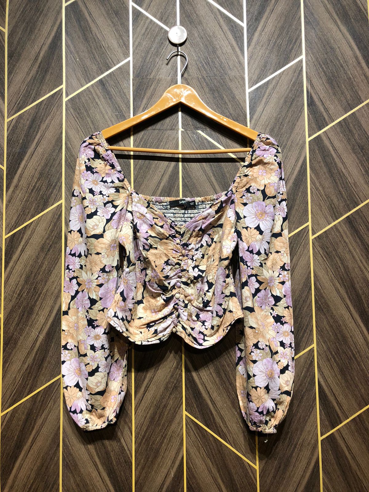 Trendy Cotton CropTop Size Small