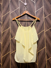 Trendy Chiffon CropTop Size Small