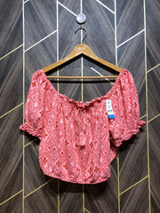 Trendy Linen CropTop Size Small to Medium
