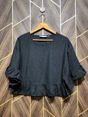 Trendy Cotton CropTop Size Medium baggy