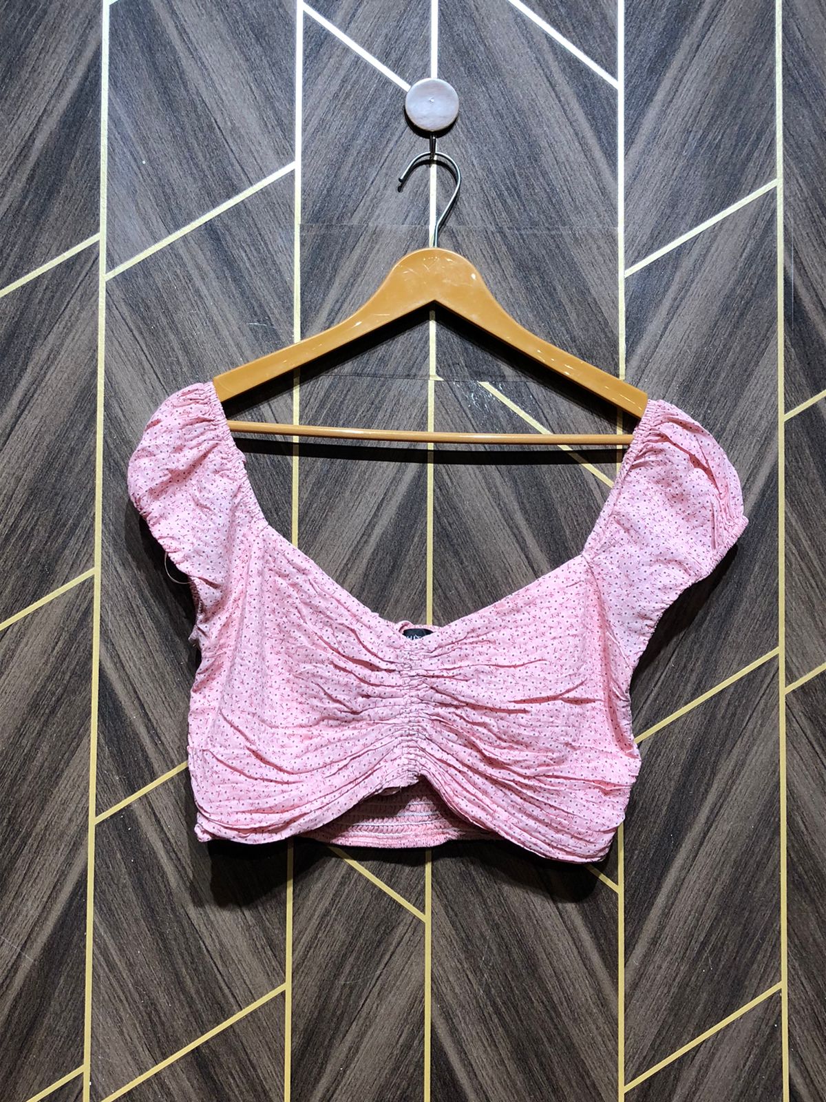 Trendy Linen CropTop Size X Small