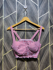 Trendy Cotton  jersey CropTop Size X Small