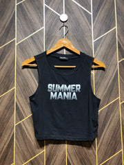 Trendy Jersey CropTop Size Small