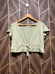 Trendy Jersey CropTop Size Small